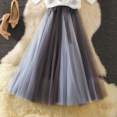 藍色/半身裙類/單品