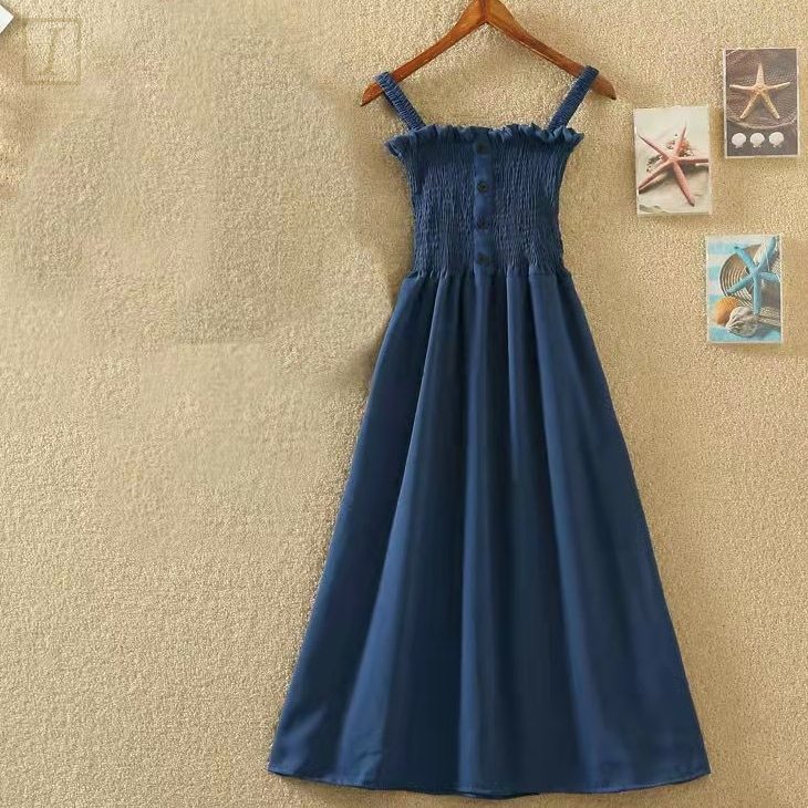 藍色洋裝
