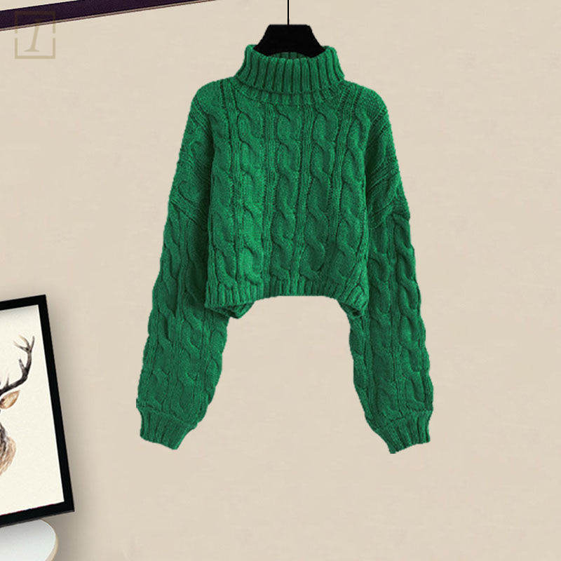綠色毛衣/單品