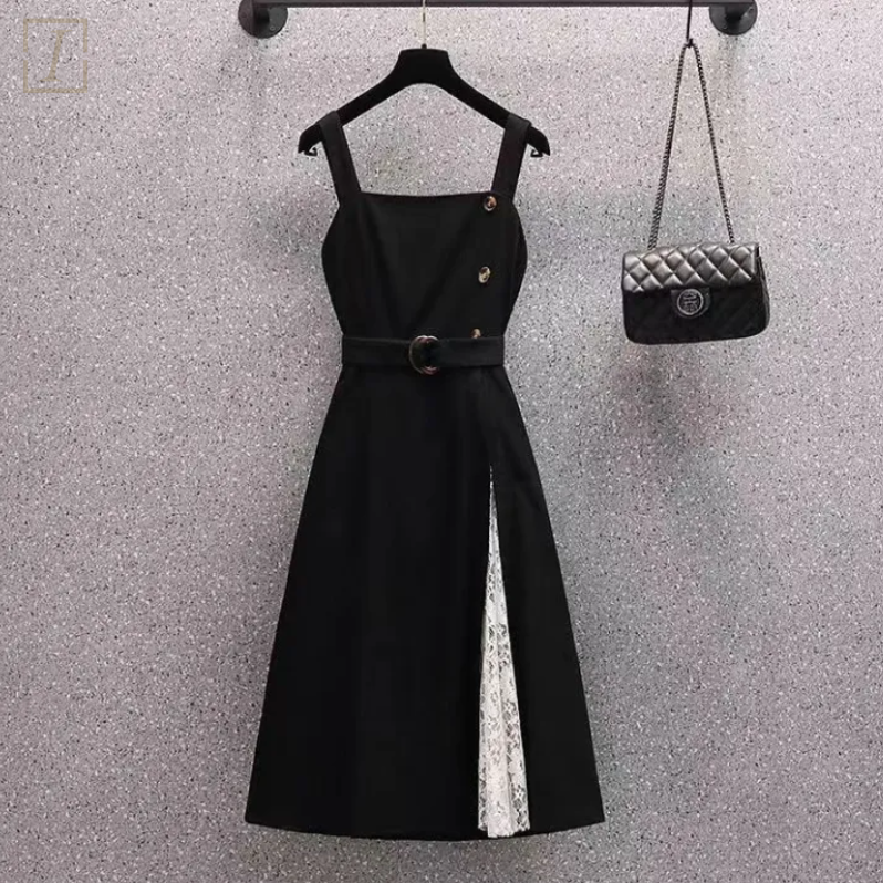 黑色短洋裝/單品